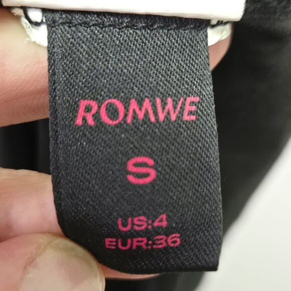 Skeleton Print Goth Punk Halloween Crop Top Spaghetti Straps S Tank Top - Picture 4 of 7